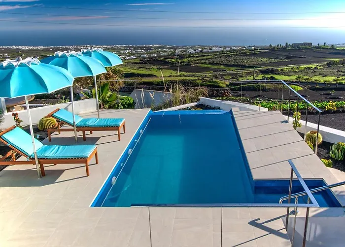 Infinity: Panoramic Sea Views & Private Heated Pool Tias