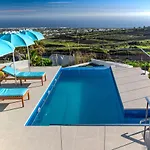 Infinity: Panoramic Sea Views & Private Heated Pool Tias